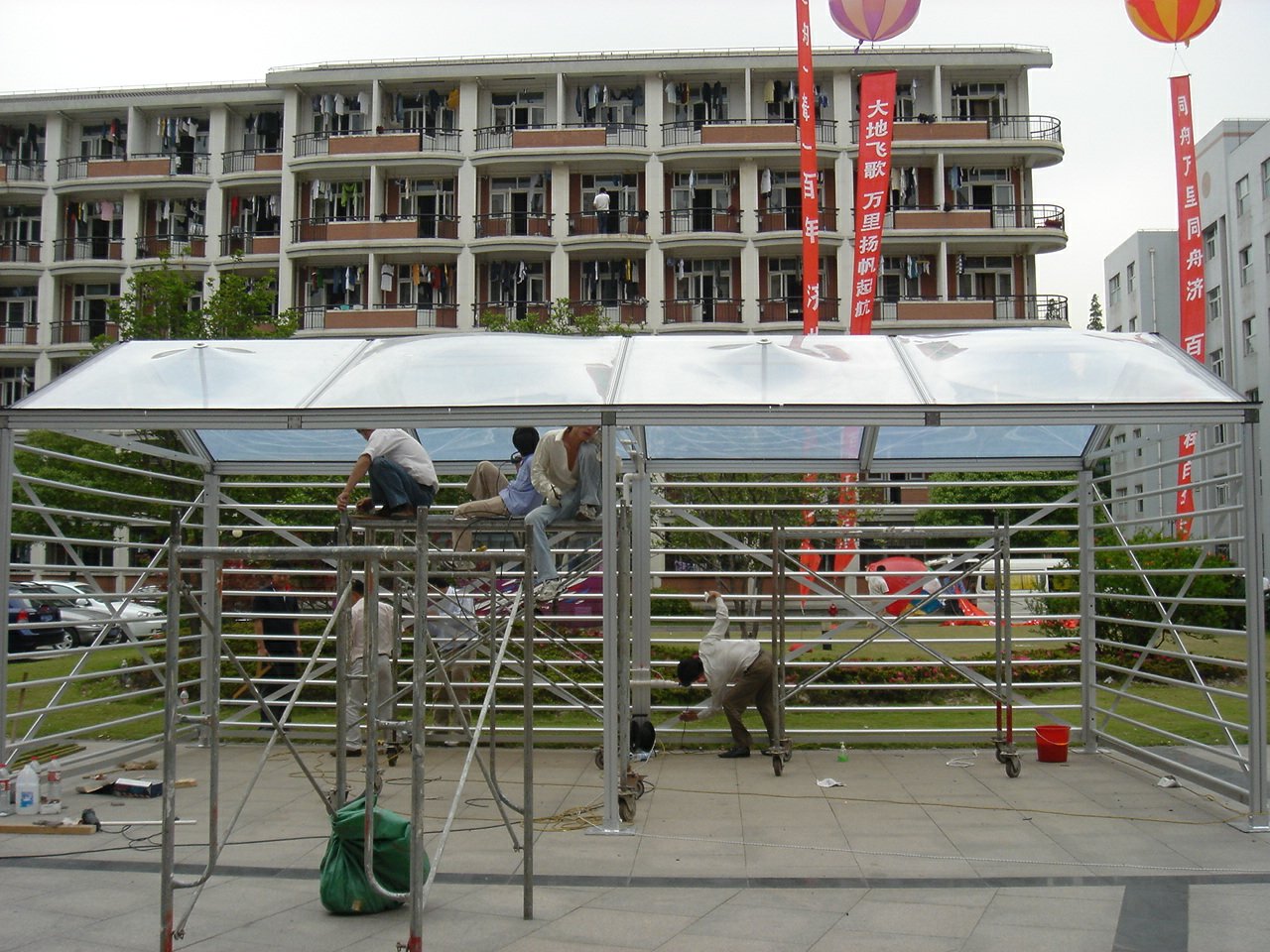 Car Parking Membrane Structure