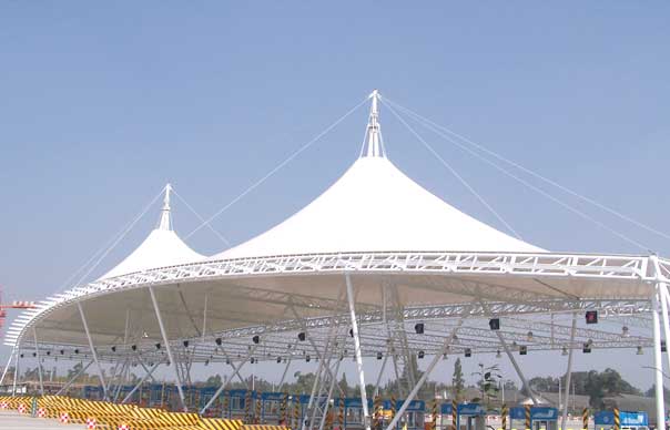 Highway Toll Station Membrane Structure